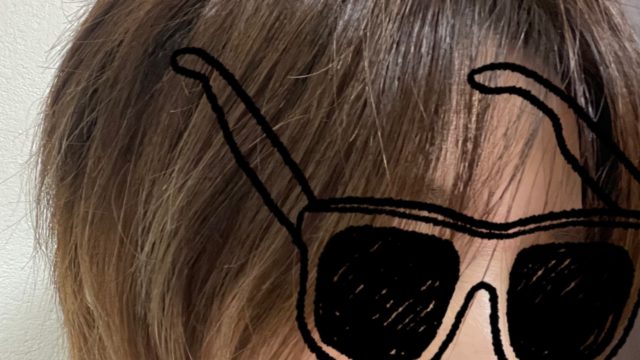 ショートカットのヘアセット