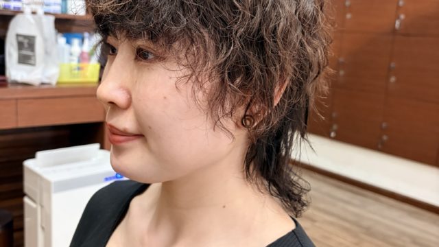 パーマは強い方が・・・